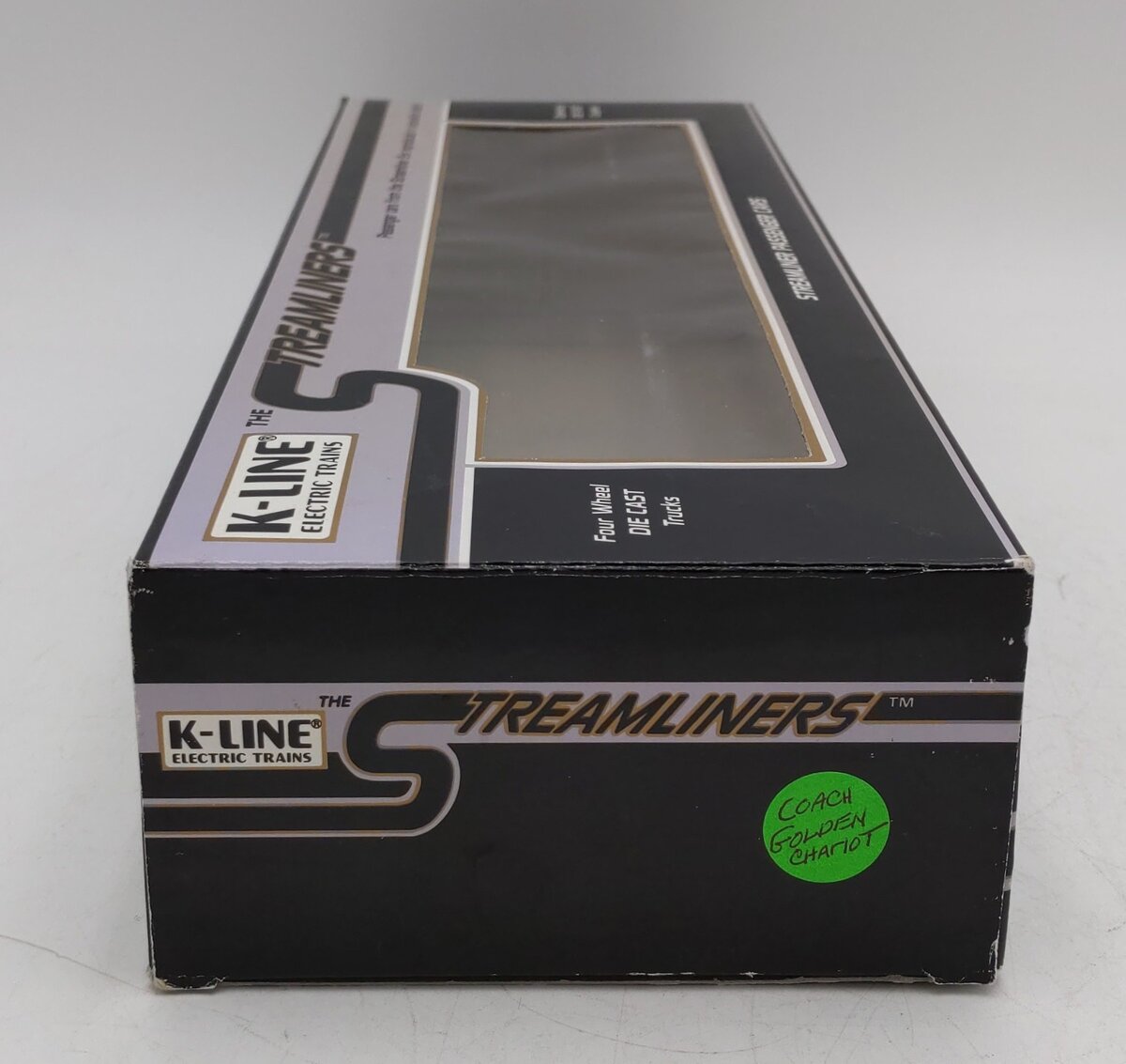 K-Line K4532-0503 O Gauge Golden State "Golden Chariot" 13.5" Pullman Car #503 EX/Box