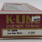 K-Line K-7502 O Gauge REA Steel Door Reefer Car LN/Box