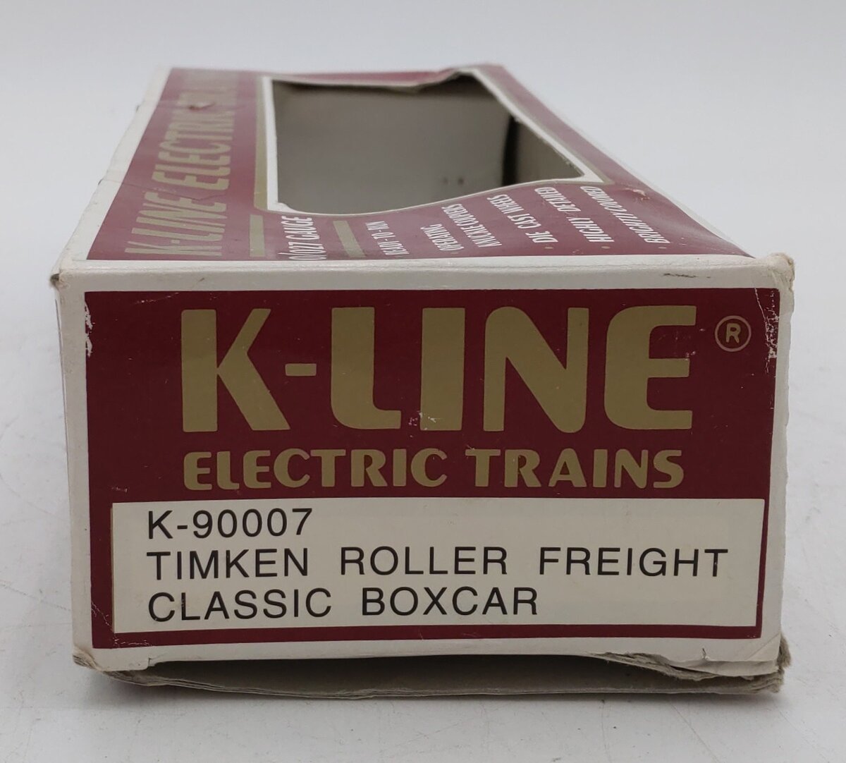 K-Line K-90007 O Gauge Timken Roller Freight Boxcar LN/Box