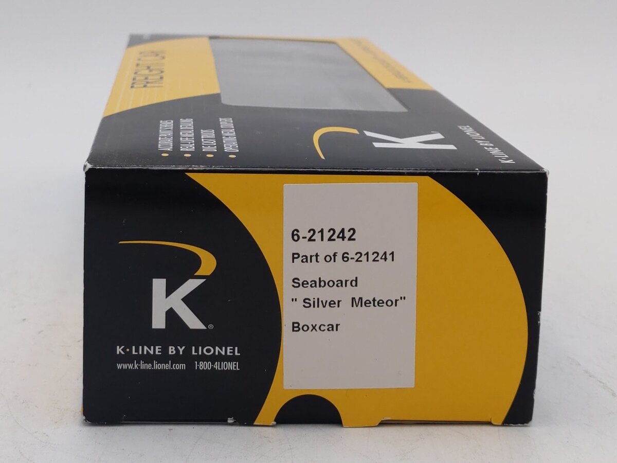 K-Line 6-21242 O Gauge Seaboard Silver Star Boxcar #25403 LN/Box