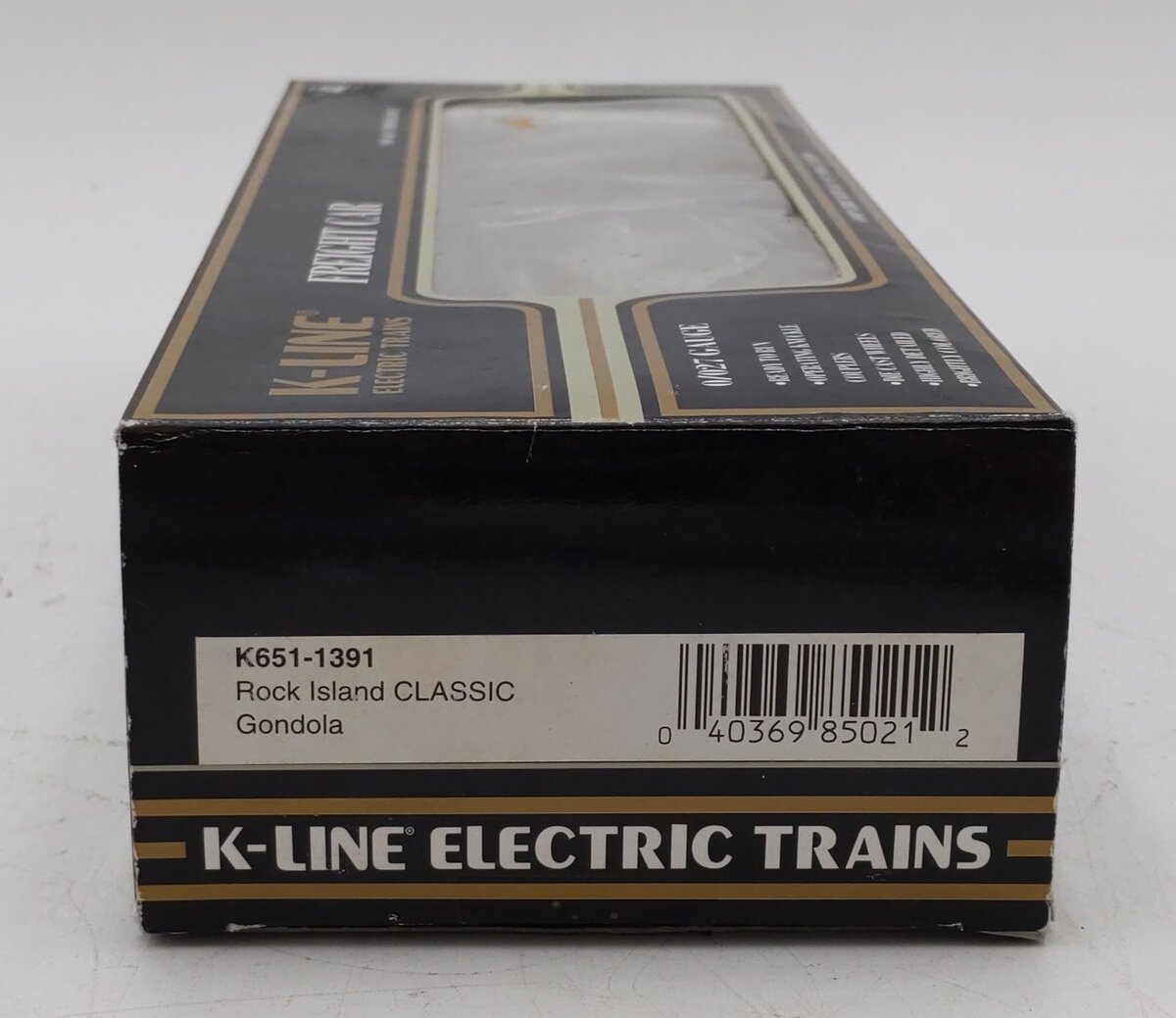 K-Line K651-1391 O Rock Island Classic Gondola #6511391 LN/Box
