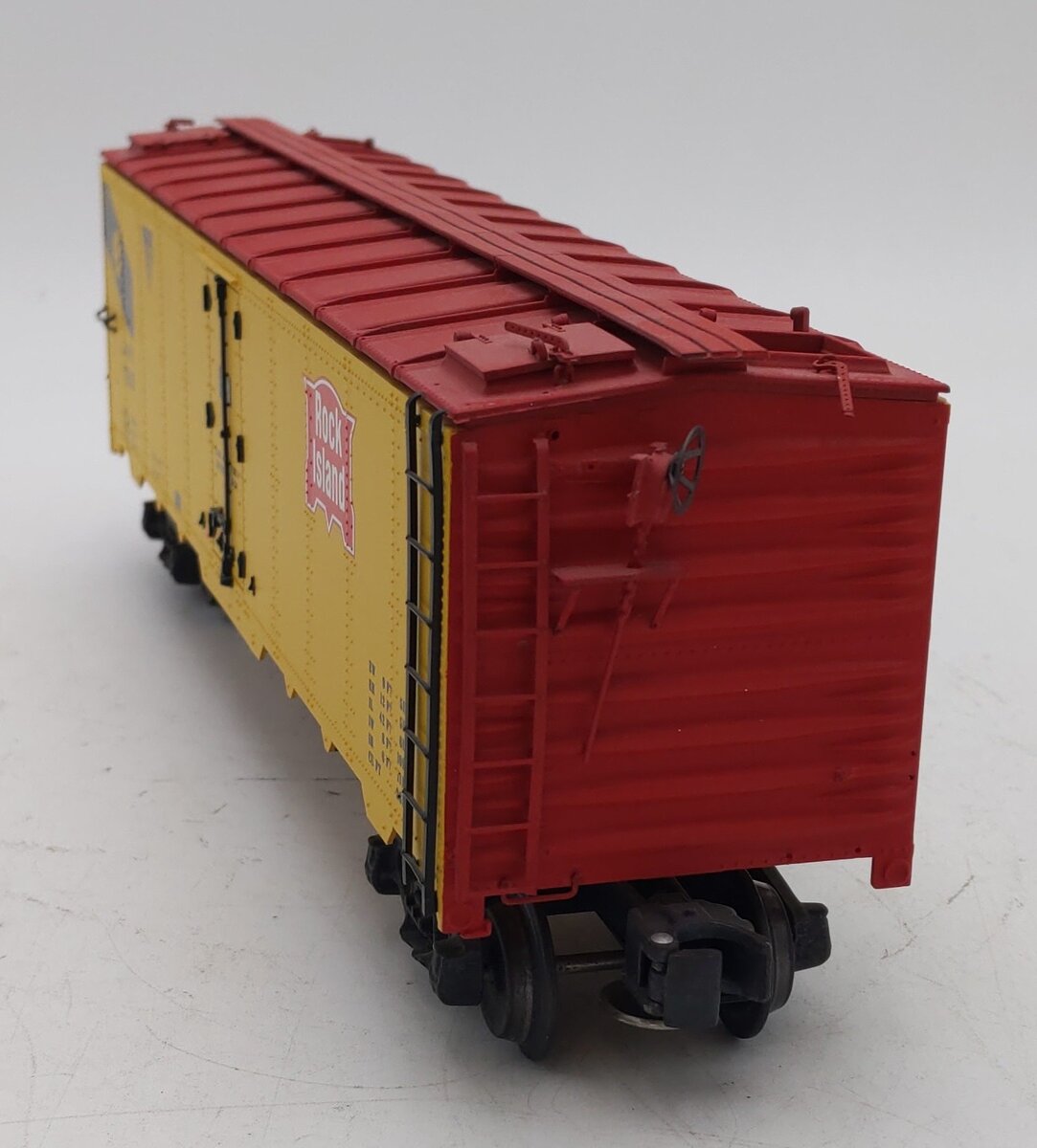 K-Line K7608 O Gauge Rock Island Refrigerator Car (3-Rail) VG/Box