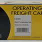 Lionel 6-21269 SF Operating Log Dump Car w/Bin LN/Box