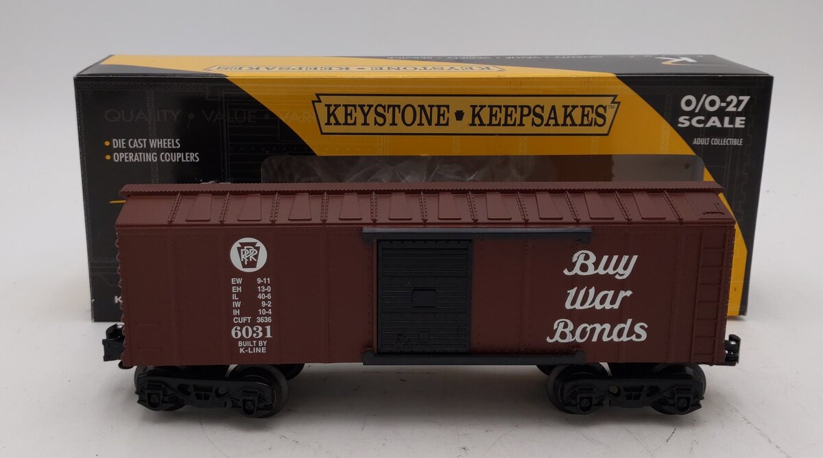 K-Line K5154009 Pennsylvania Buy War Bonds Boxcar LN/Box