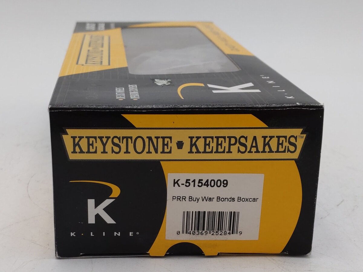K-Line K5154009 Pennsylvania Buy War Bonds Boxcar LN/Box