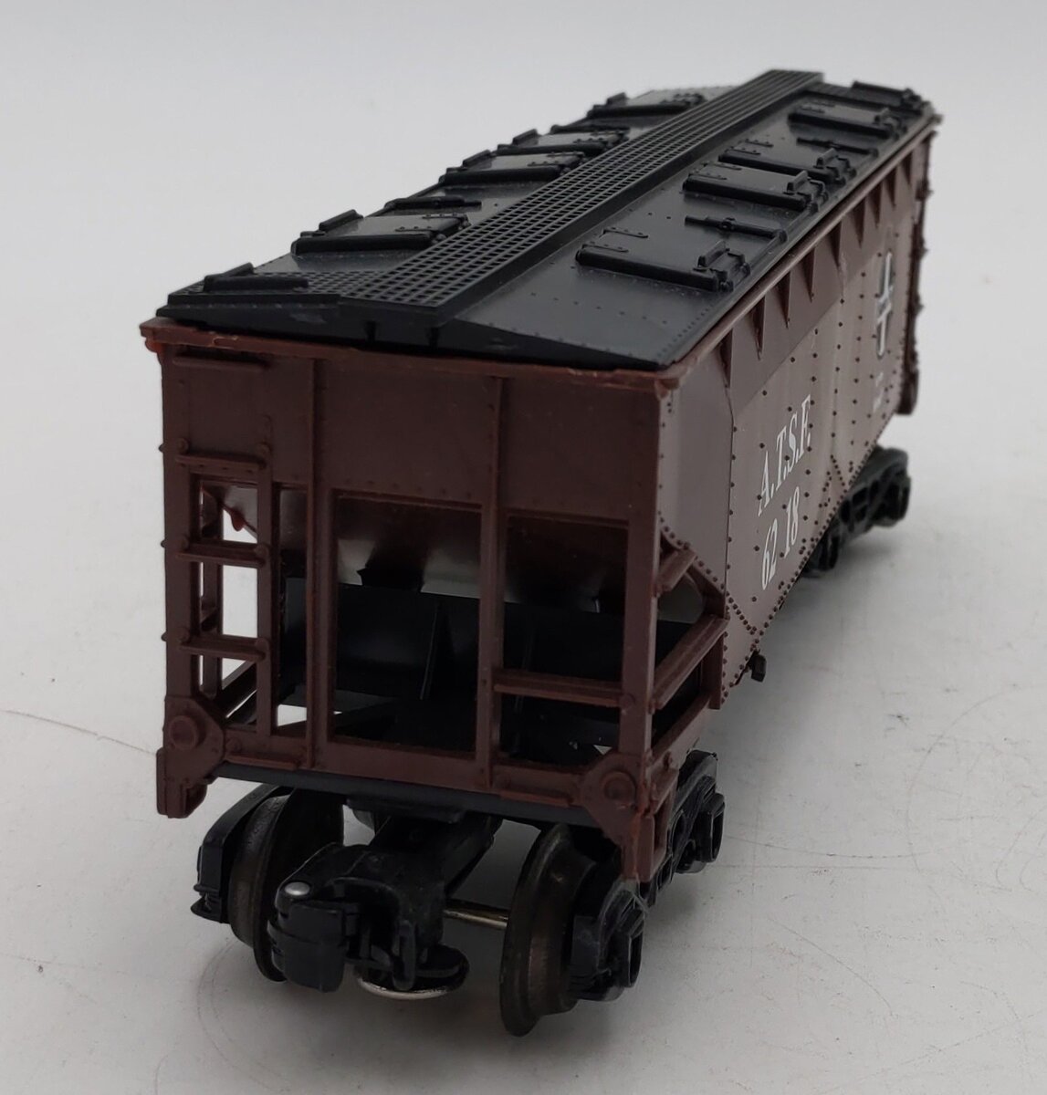 K-Line K6218 O Gauge AT&SF 2-Bay Hopper LN/Box