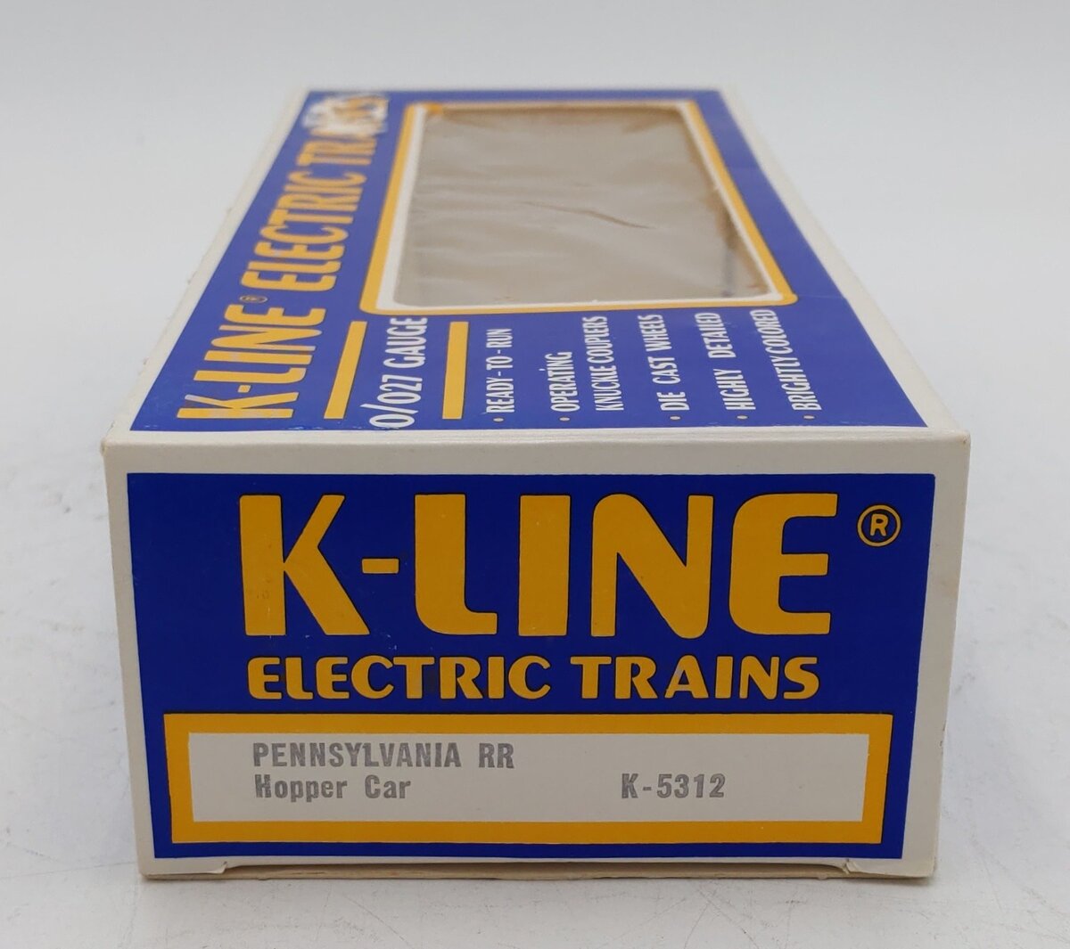 K-Line K531202 O Pennsylvania 2-Bay Hopper w/Load LN/Box