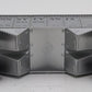 K-Line K531202 O Pennsylvania 2-Bay Hopper w/Load LN/Box