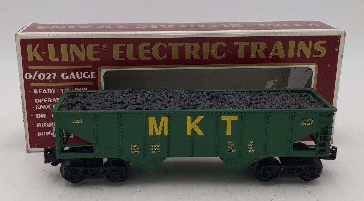 K-Line KL5324 O Gauge MKT Ribbed Hopper #5324 LN/Box