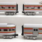 Lionel 6-29051 O AT&SF Streamline Passenger 4-pack VG/Box
