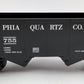 Lionel 6-82072 O Gauge Philadelphia Quartz 2-Bay Hopper #755 LN/Box