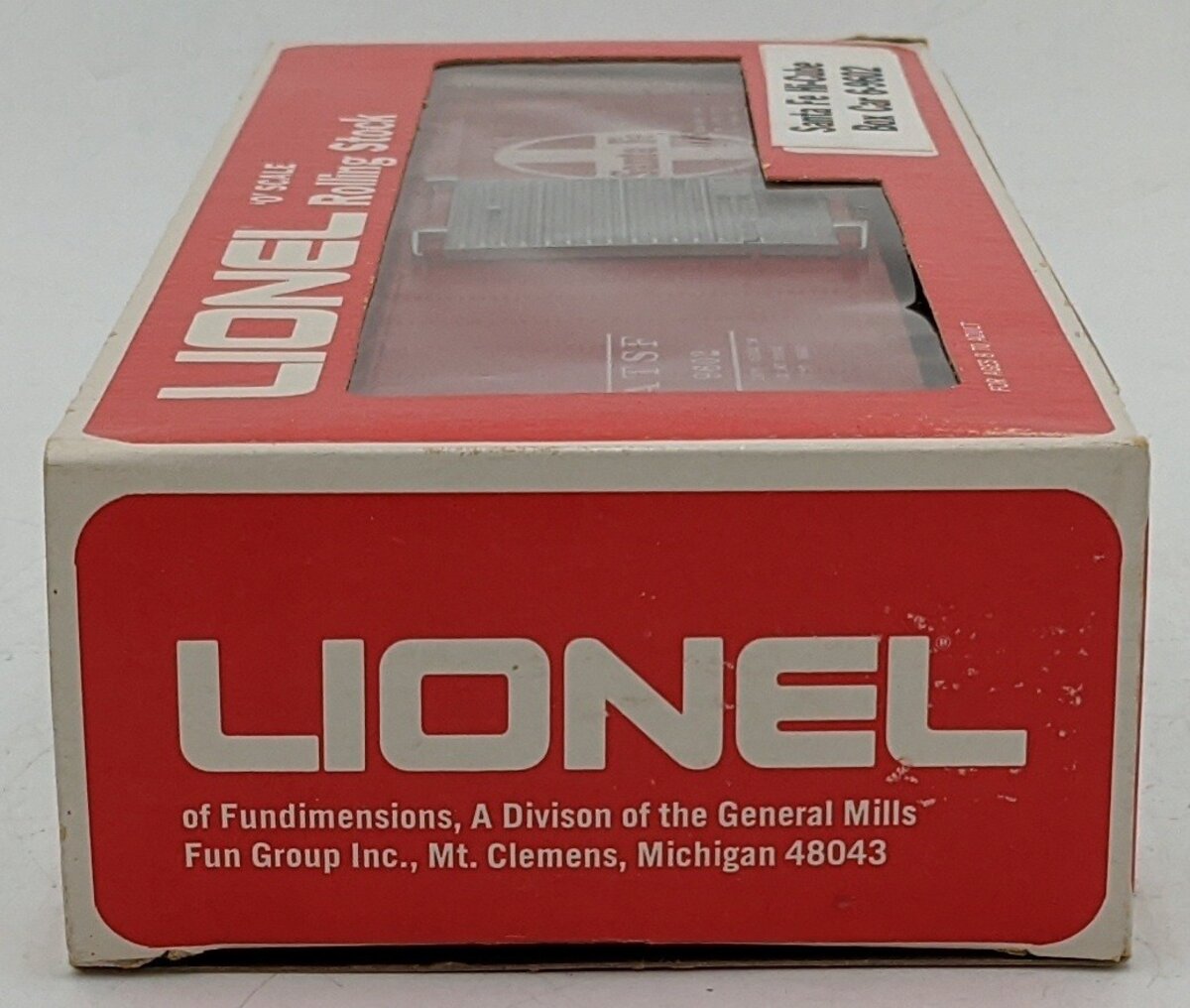 Lionel 6-9602 O Gauge Santa Fe Hi-Cube Boxcar #9602 LN/Box
