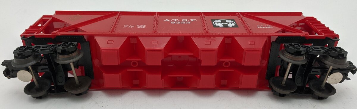 Lionel 6-9322 O Gauge Famous American Railroad Series AT&SF 4-Bay Hopper LN/Box