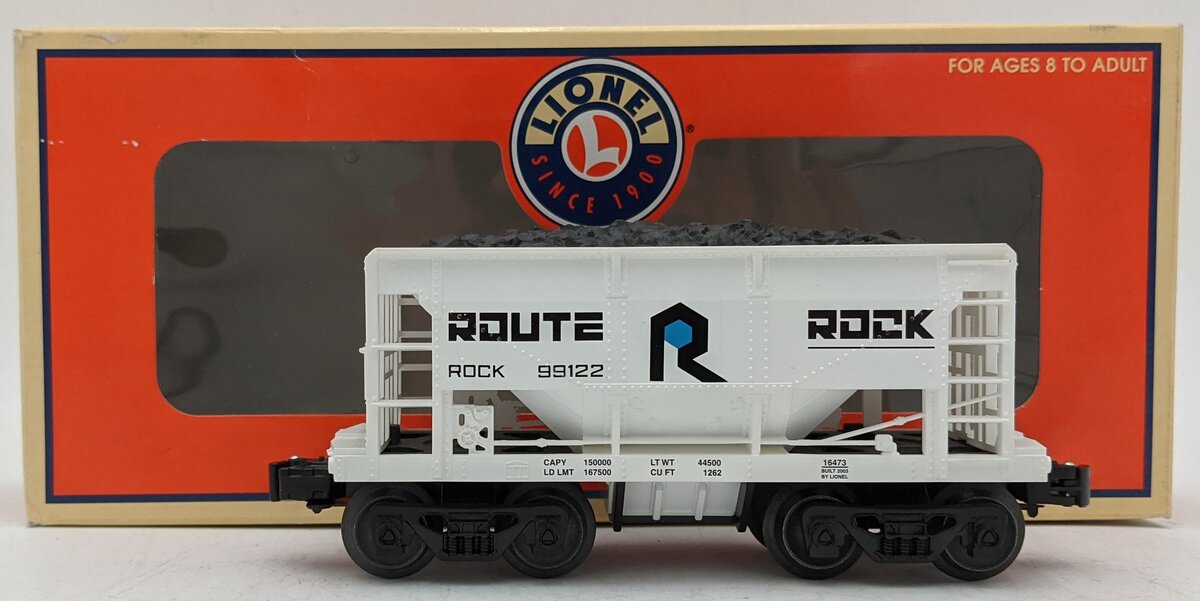 Lionel 6-16473 O Rock Island Ore Car with Load #99122 LN/Box