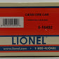 Lionel 6-16492 O Gauge C&NW Ore Car with Load #114023R LN/Box
