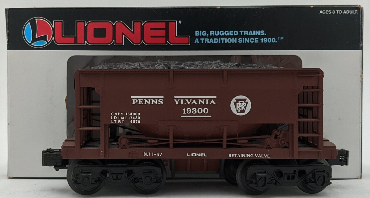 Lionel 6-19300 O Gauge Pennsylvania Ore Car w/Ore Load #19300 LN/Box
