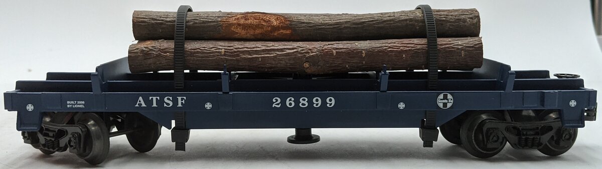 Lionel 6-26899 Santa Fe Log Dump Car LN/Box