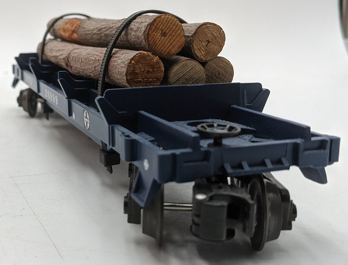 Lionel 6-26899 Santa Fe Log Dump Car LN/Box