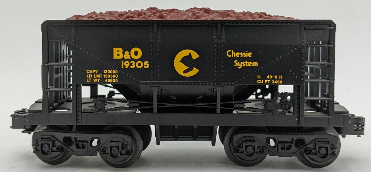Lionel 6-19305 O Gauge B&O Chessie System Ore Car #19305 LN/Box