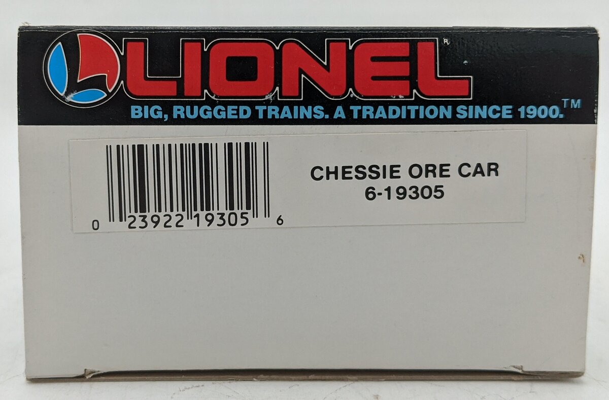 Lionel 6-19305 O Gauge B&O Chessie System Ore Car #19305 LN/Box