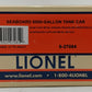 Lionel 6-27084 Seaboard 8000-Gallon Tank Car #27084 LN/Box