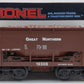Lionel 6-19308 O Gauge Great Northern Ore Car with Ore Load #19308 LN/Box