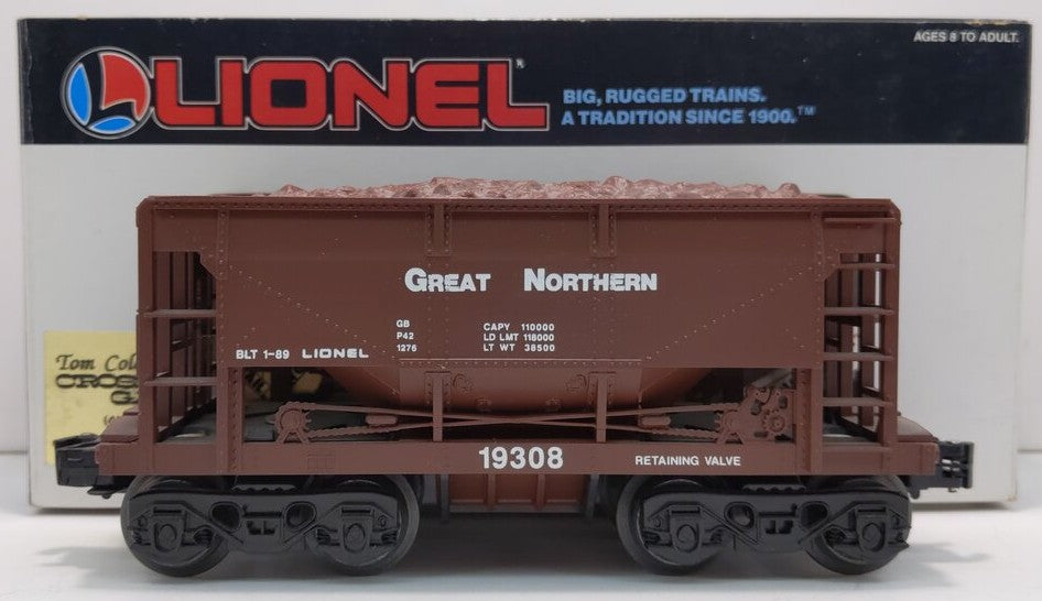 Lionel 6-19308 O Gauge Great Northern Ore Car with Ore Load #19308 LN/Box
