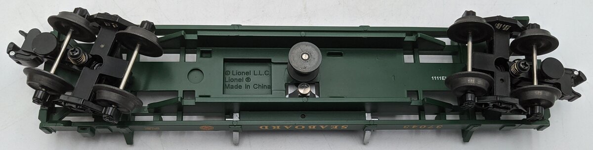 Lionel 6-37043 O Gauge Seaboard Log Dump Car LN/Box