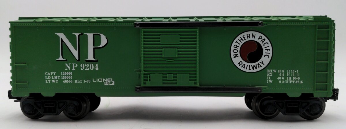 Lionel 6-9204 O Gauge Northern Pacific Boxcar #9204 VG
