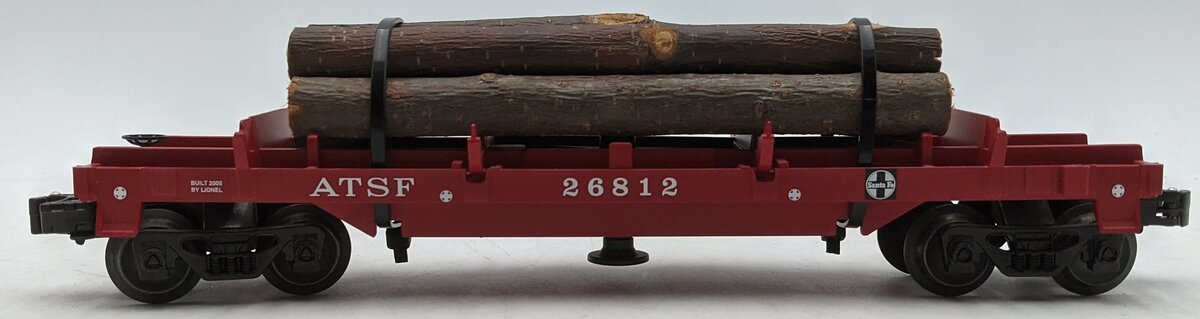 Lionel 6-26812 O Gauge Santa Fe Dump Car LN/Box