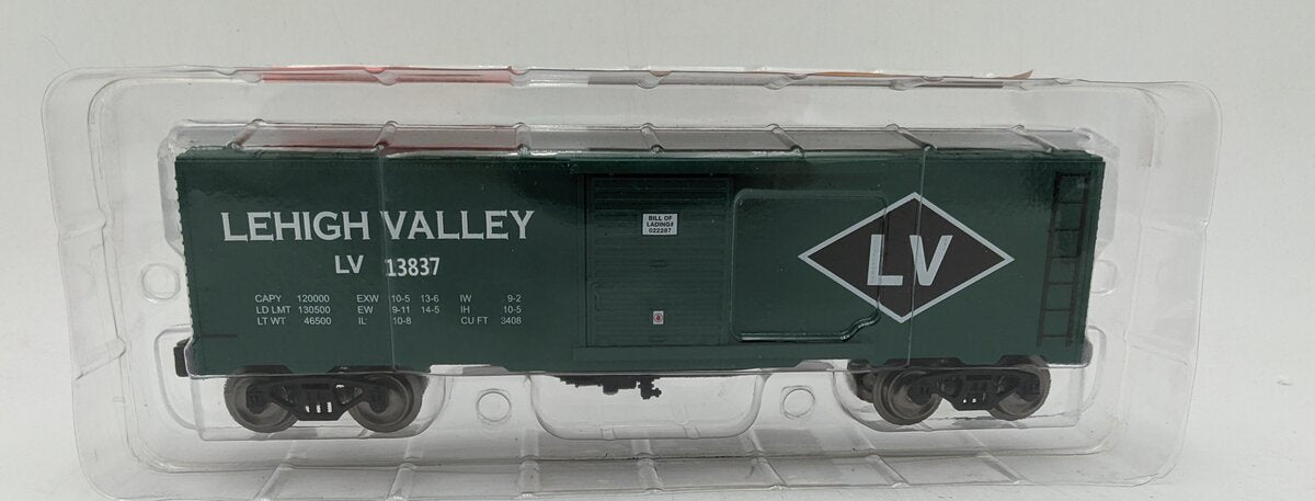 Menards 279-4540 O Gauge Lehigh Valley Box Car #13837 LN/Box