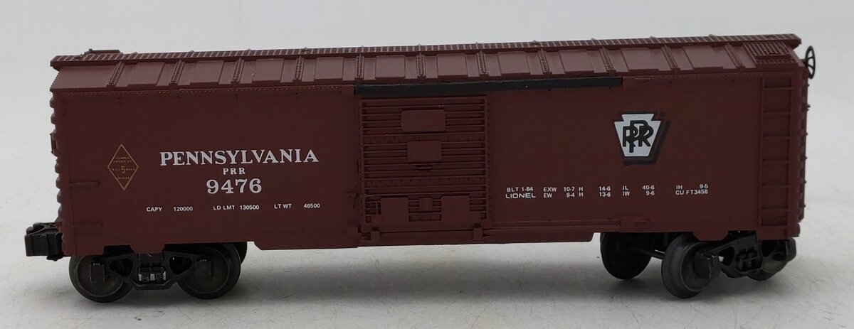 Lionel 6-9476 O Gauge Pennsylvania Railroad Single Door Boxcar #9476 EX/Box