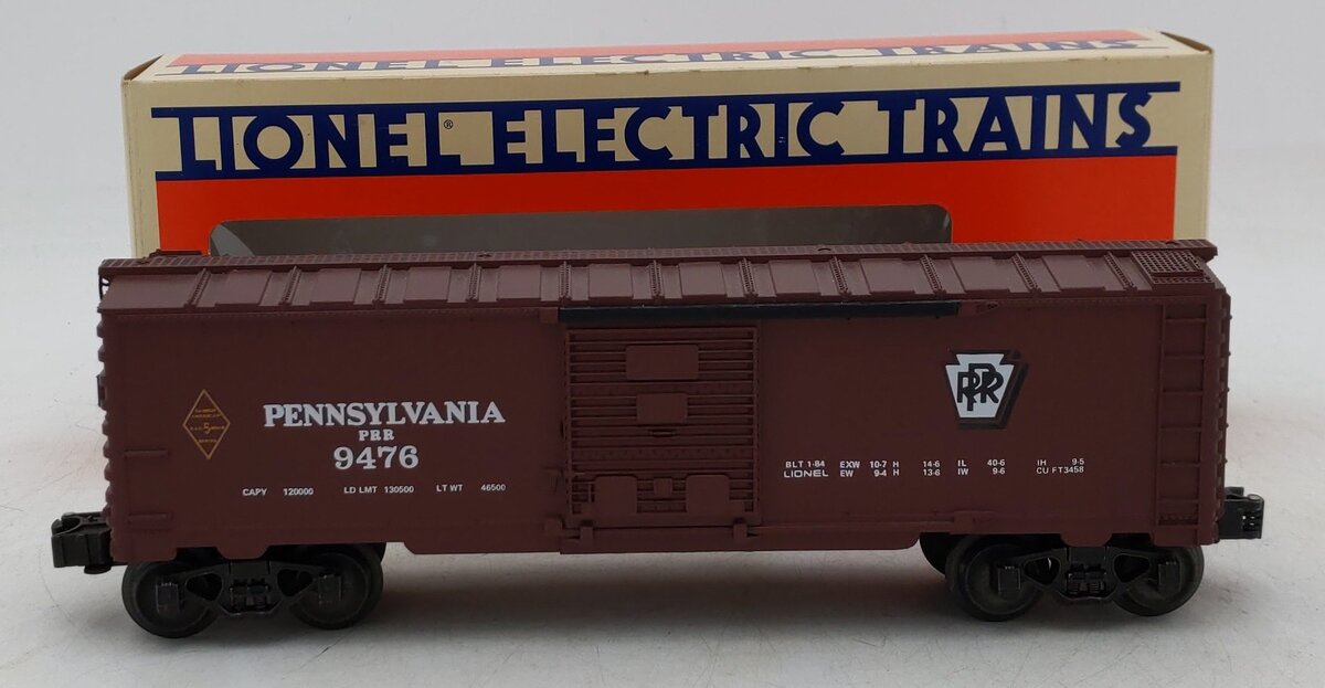 Lionel 6-9476 O Gauge Pennsylvania Railroad Single Door Boxcar #9476 EX/Box