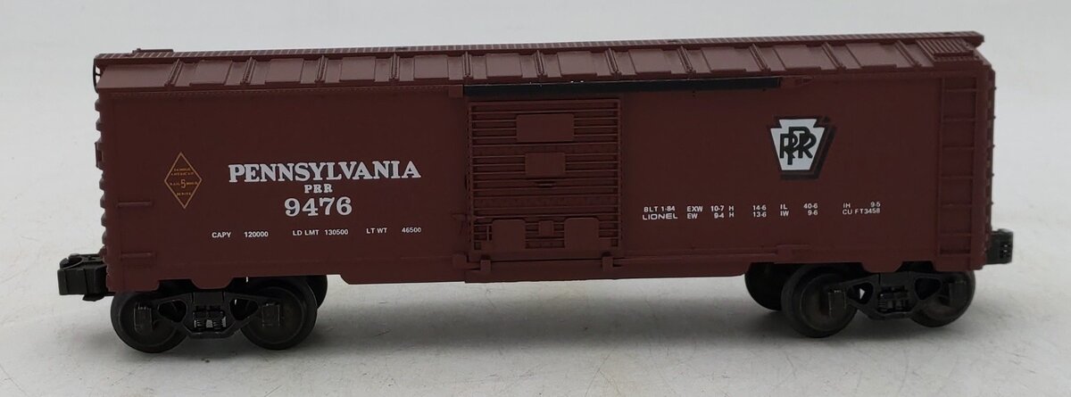 Lionel 6-9476 O Gauge Pennsylvania Railroad Single Door Boxcar #9476 EX/Box