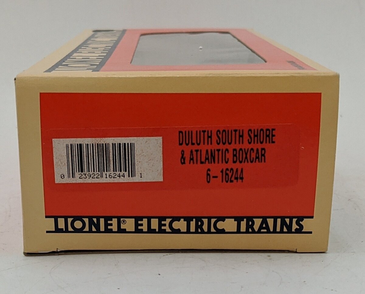 Lionel 6-16244 O Gauge Duluth South Shore & Atlantic Boxcar #16244 LN/Box