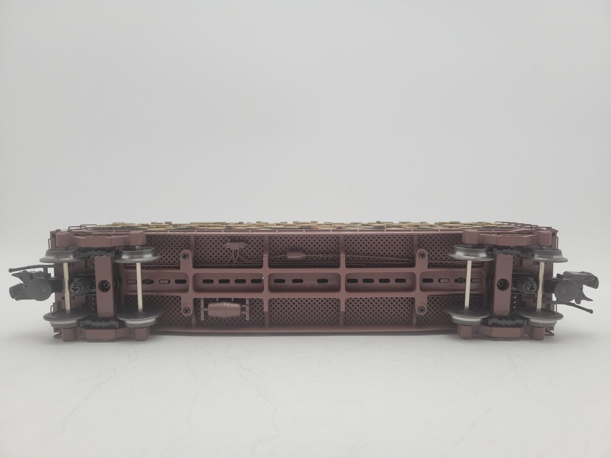 Atlas 6274-1 O Gauge Santa Fe Pulpwood Flatcar #92992 (3 Rail) EX/Box