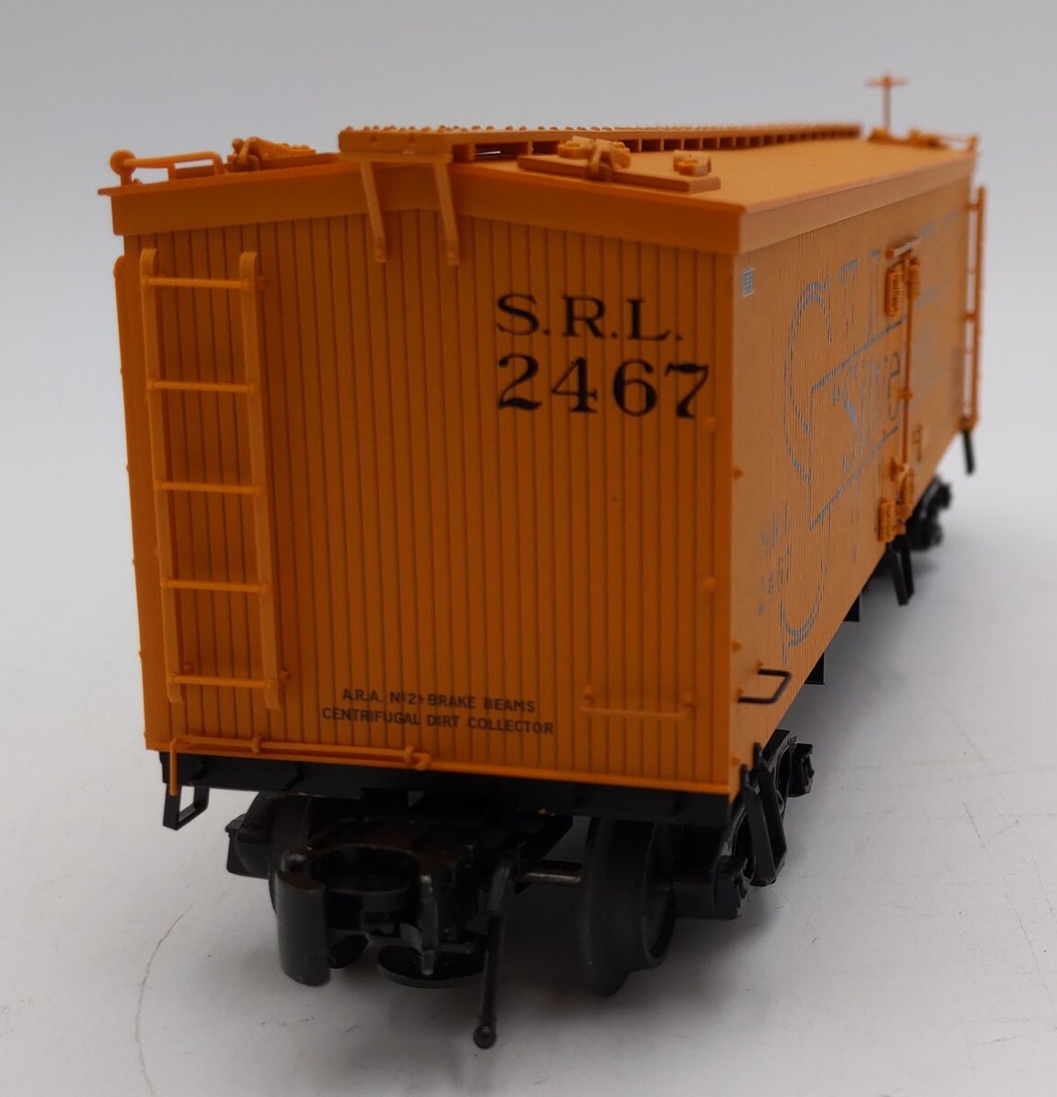 Atlas 8006-2 O Gauge Swift Silverleaf Woodside Refrigerator Car #2467 (3 Rail) LN/Box