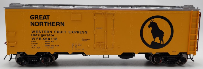 Atlas 9531-1 O Scale Great Northern 40' Steel Reefer #68112 (2Rail) VG/Box