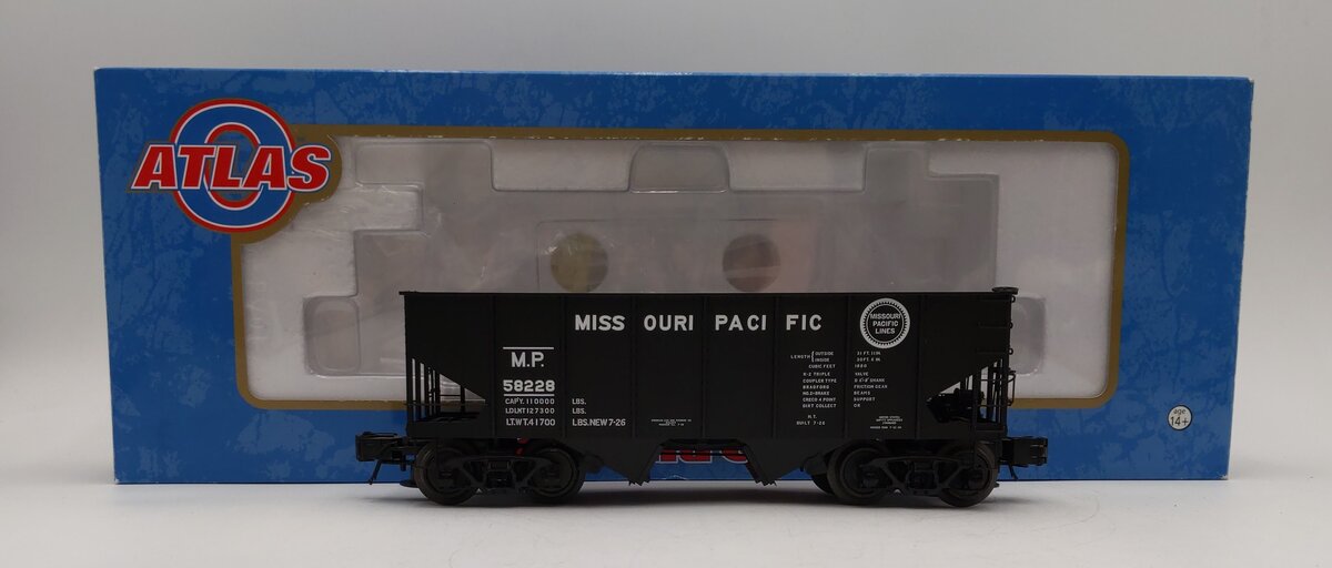 Atlas 8497-2 Missouri Pacific USRA 55 Ton Coal Hopper #58228 (3Rail) LN/Box