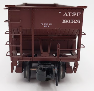 Atlas 6425-3 O Gauge Santa Fe 50 Ton War Emergency Hopper Car #180526 (3Rail) VG/Box