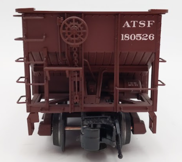 Atlas 6425-3 O Gauge Santa Fe 50 Ton War Emergency Hopper Car #180526 (3Rail) VG/Box