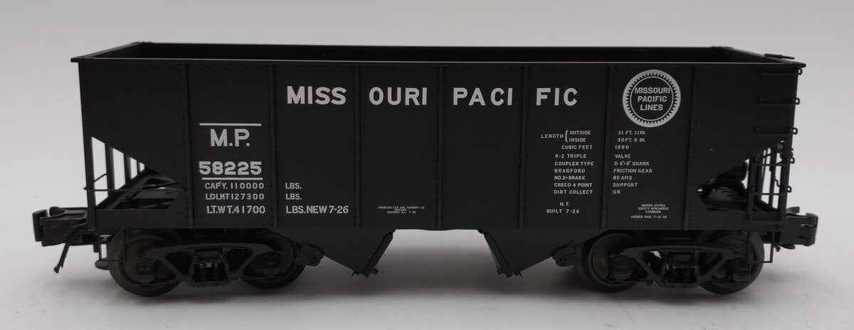 Atlas 8497-1 O Gauge Missouri Pacific USRA 55 Ton Coal Hopper #58225 (3 Rail) LN/Box