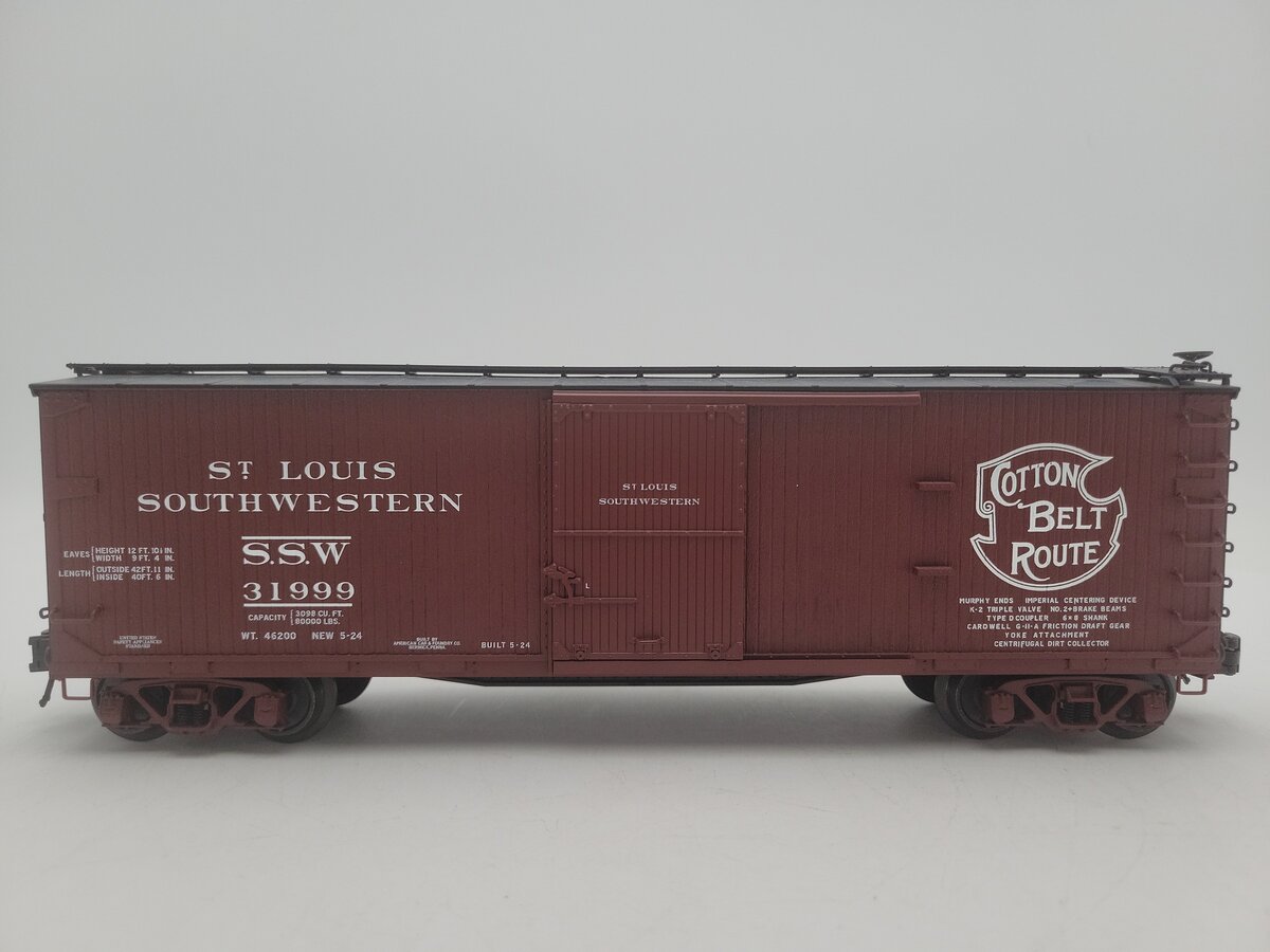 Atlas 8341-2 O Gauge St. Louis & Southwestern Box Car #31999-3 Rail EX/Box