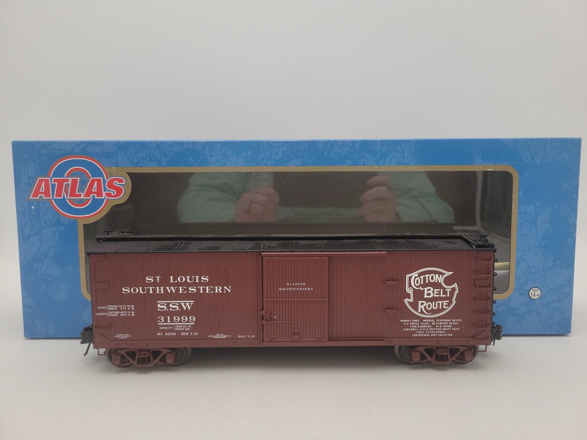 Atlas 8341-2 O Gauge St. Louis & Southwestern Box Car #31999-3 Rail EX/Box