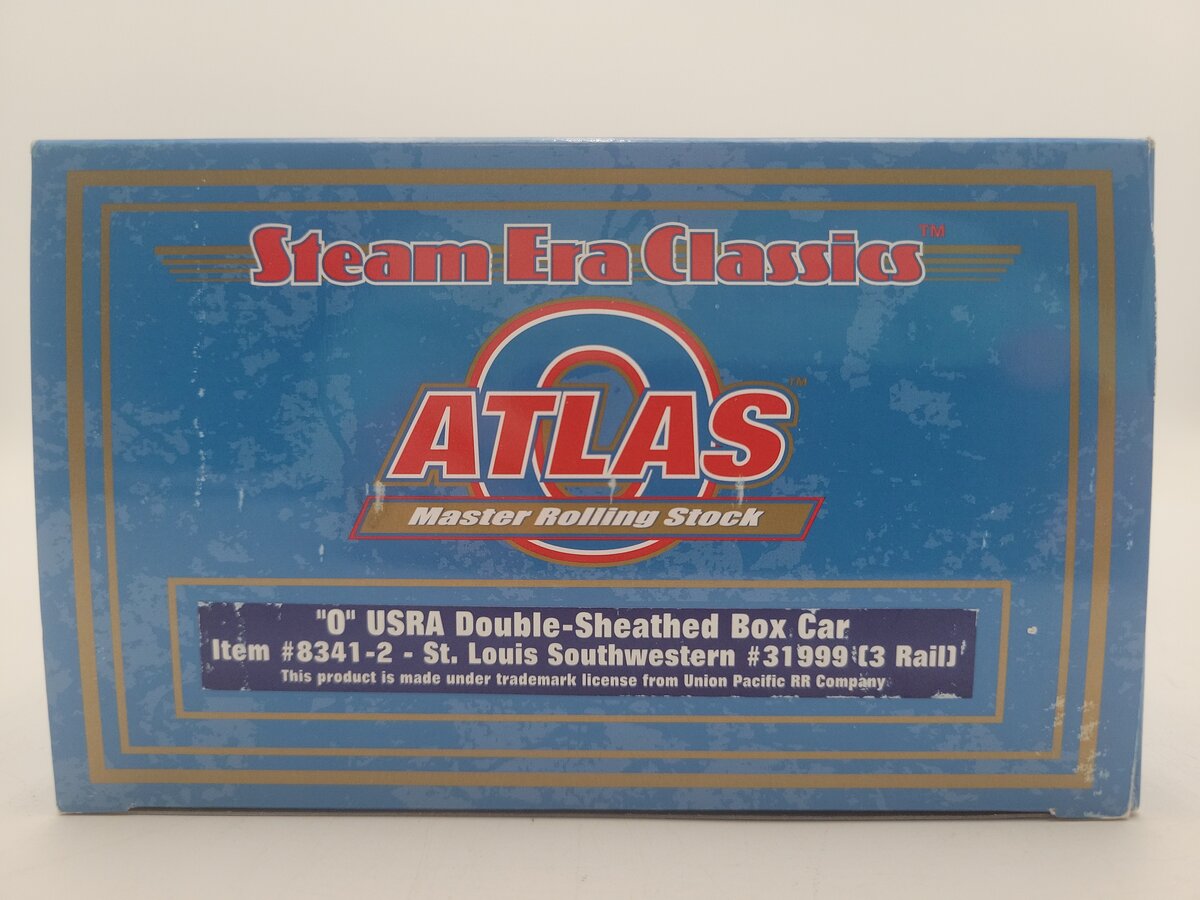 Atlas 8341-2 O Gauge St. Louis & Southwestern Box Car #31999-3 Rail EX/Box