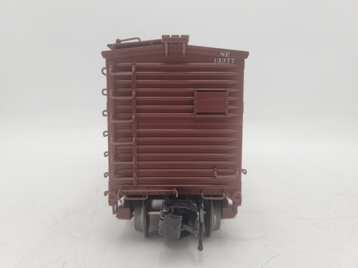 Atlas 8339-4 O Gauge Northern Pacific Box Car #13377- 3 Rail EX/Box