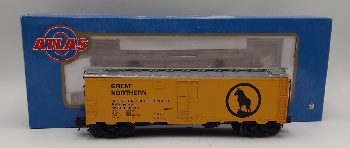 Atlas 8531-1 O Gauge Great Northern 40' Steel Reefer #68112 (3 Rai) EX/Box