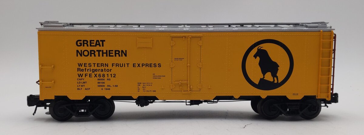 Atlas 8531-1 O Gauge Great Northern 40' Steel Reefer #68112 (3 Rai) EX/Box