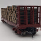 Atlas 7284-4 O Scale Gulf Mobile & Ohio Pulpwood Flat Car #4028 (2 Rail) LN/Box