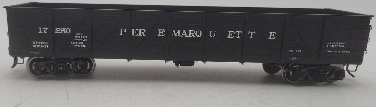Atlas 9817-1 O Scale 2-Rail Pere Marquette Gondola Car #17250 EX/Box